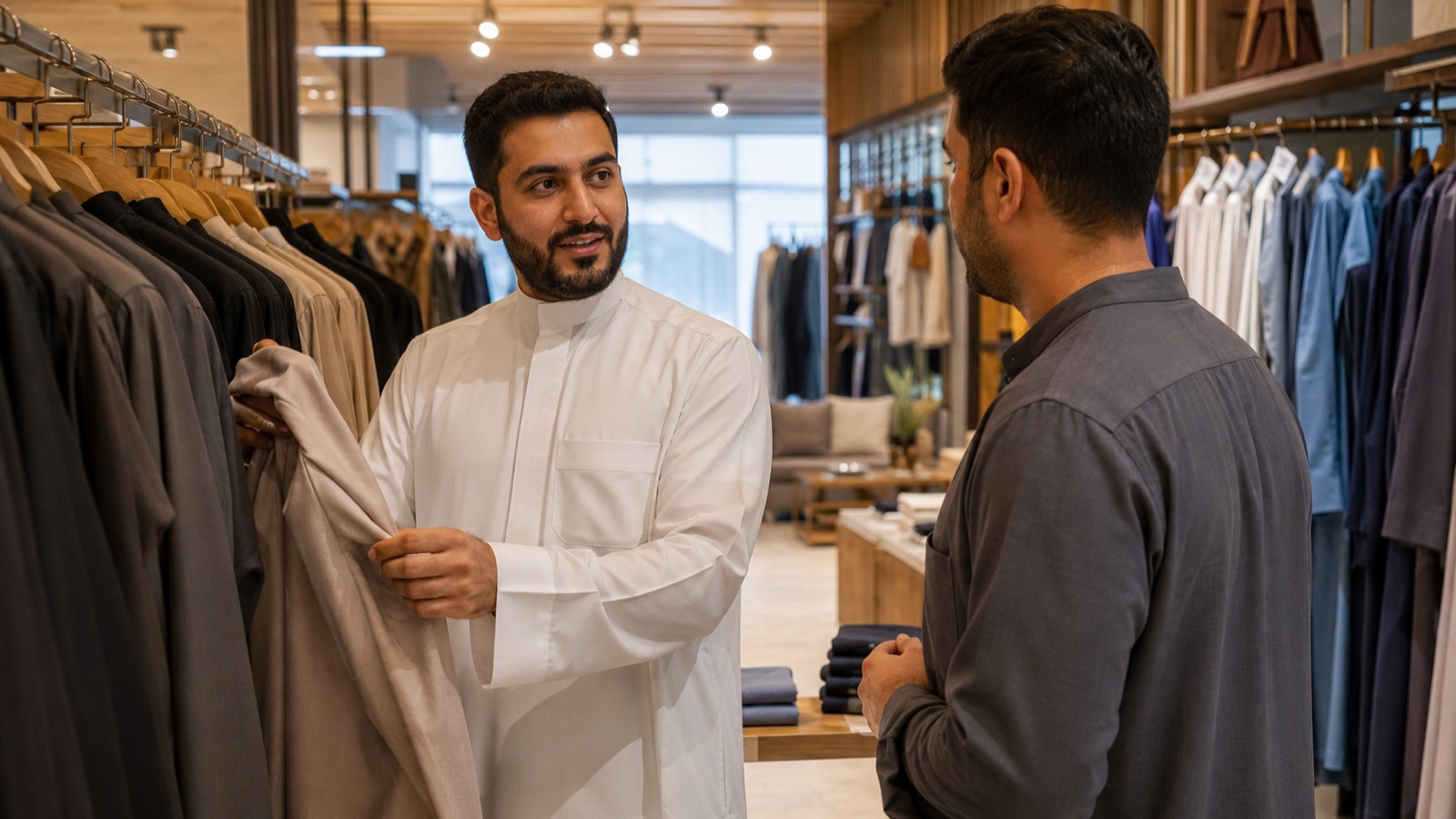 إدارة مخزون الملابس