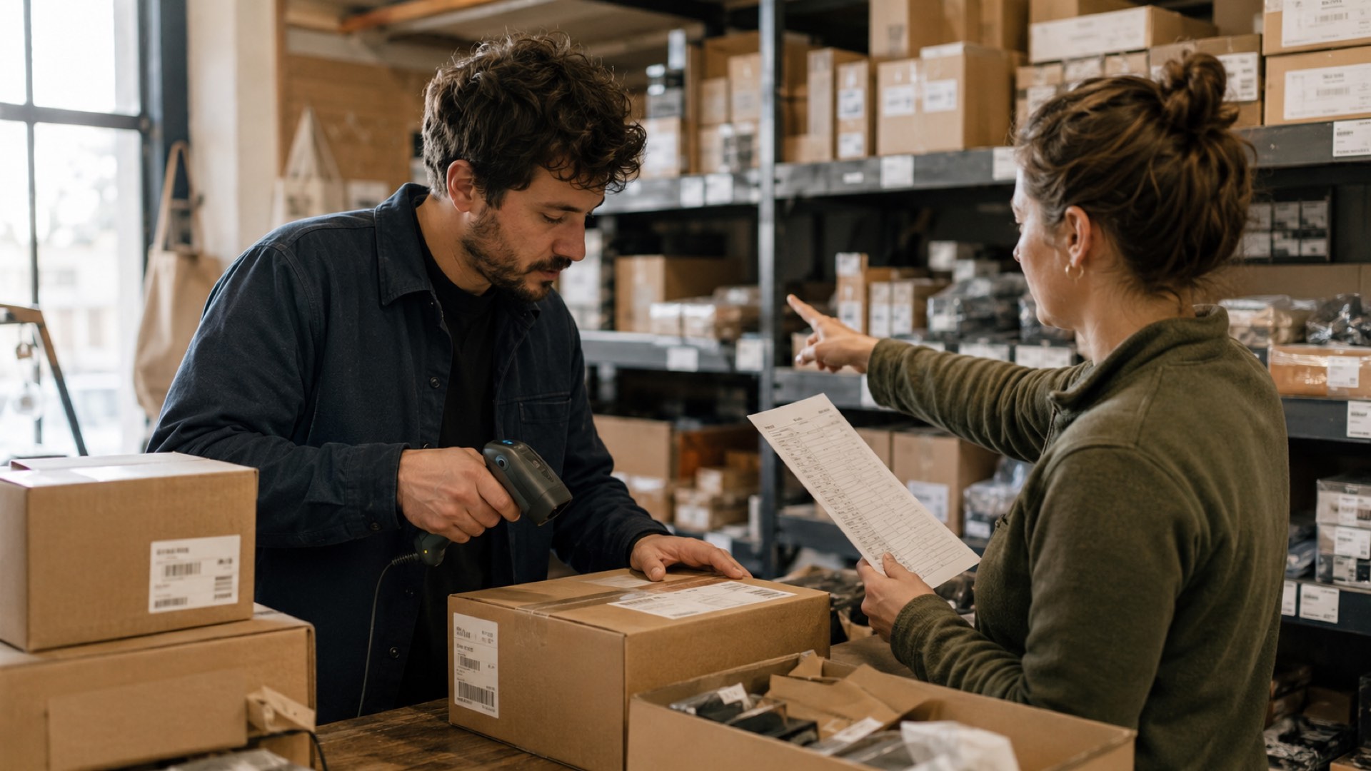 cómo reducir errores de inventario en un pequeño negocio