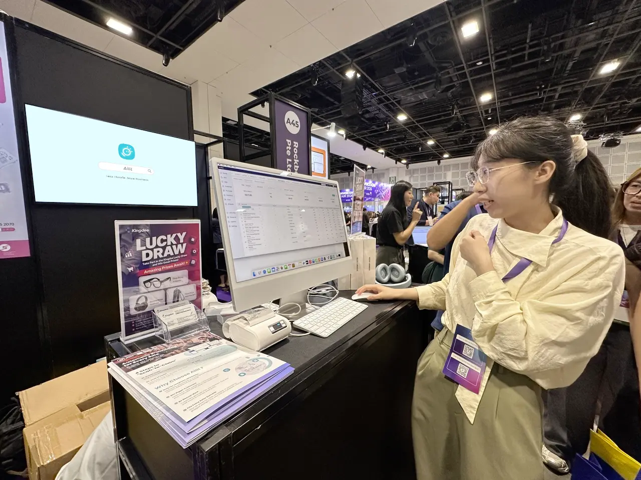 Ailit integrated inventory and InvoiceNow e-invoicing solution at Singapore InvoiceNow Fair 2026