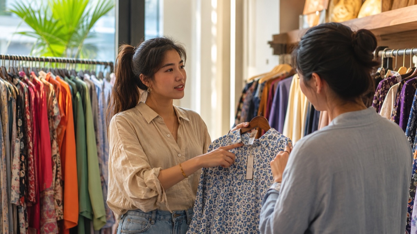 การจัดการสินค้าคงคลังเสื้อผ้า