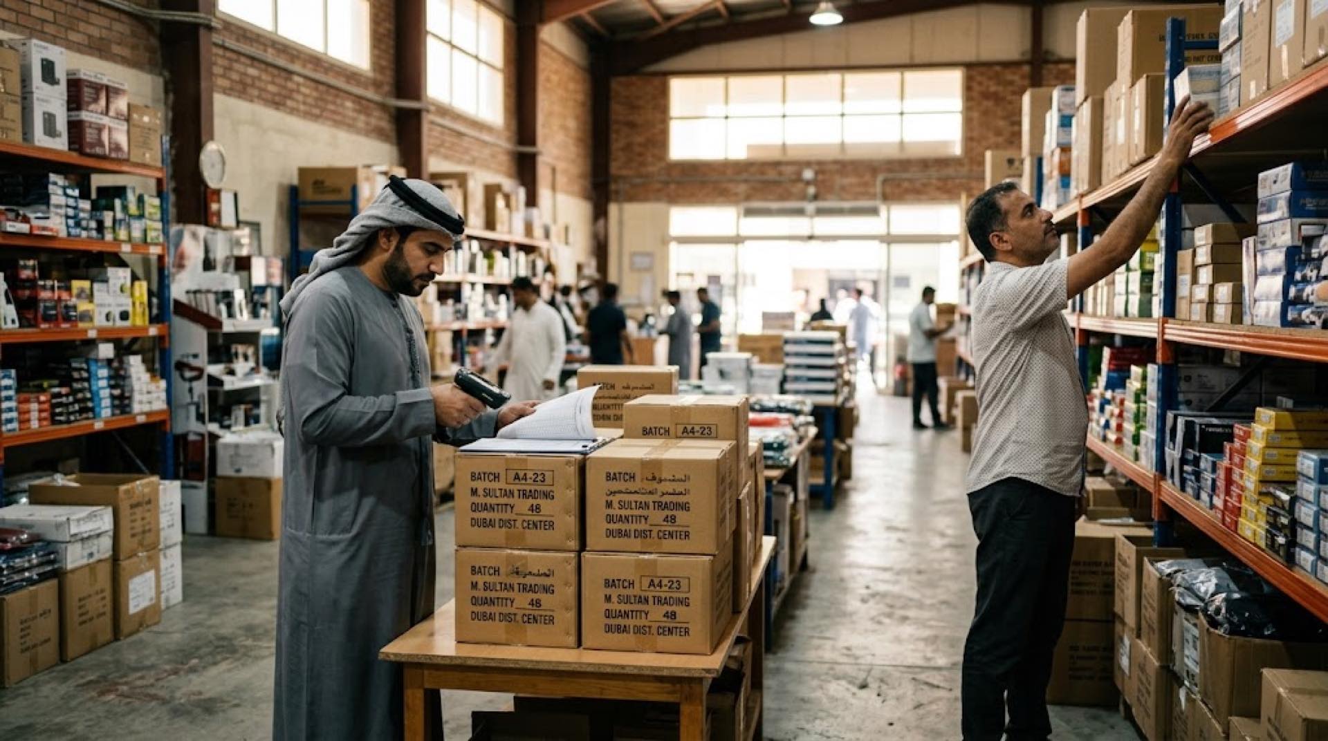 إدارة المخزون لمتاجر متعددة