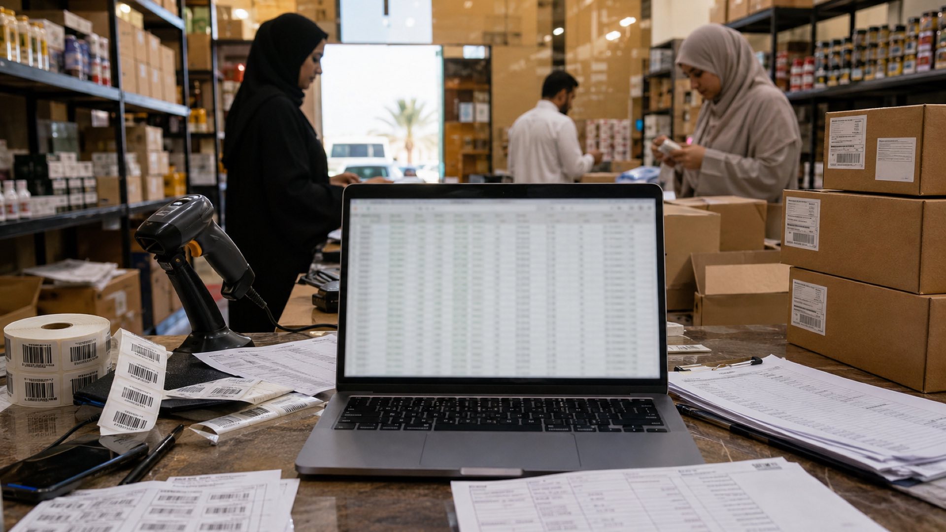 نظام نقاط البيع وإدارة المخزون للشركات الصغيرة